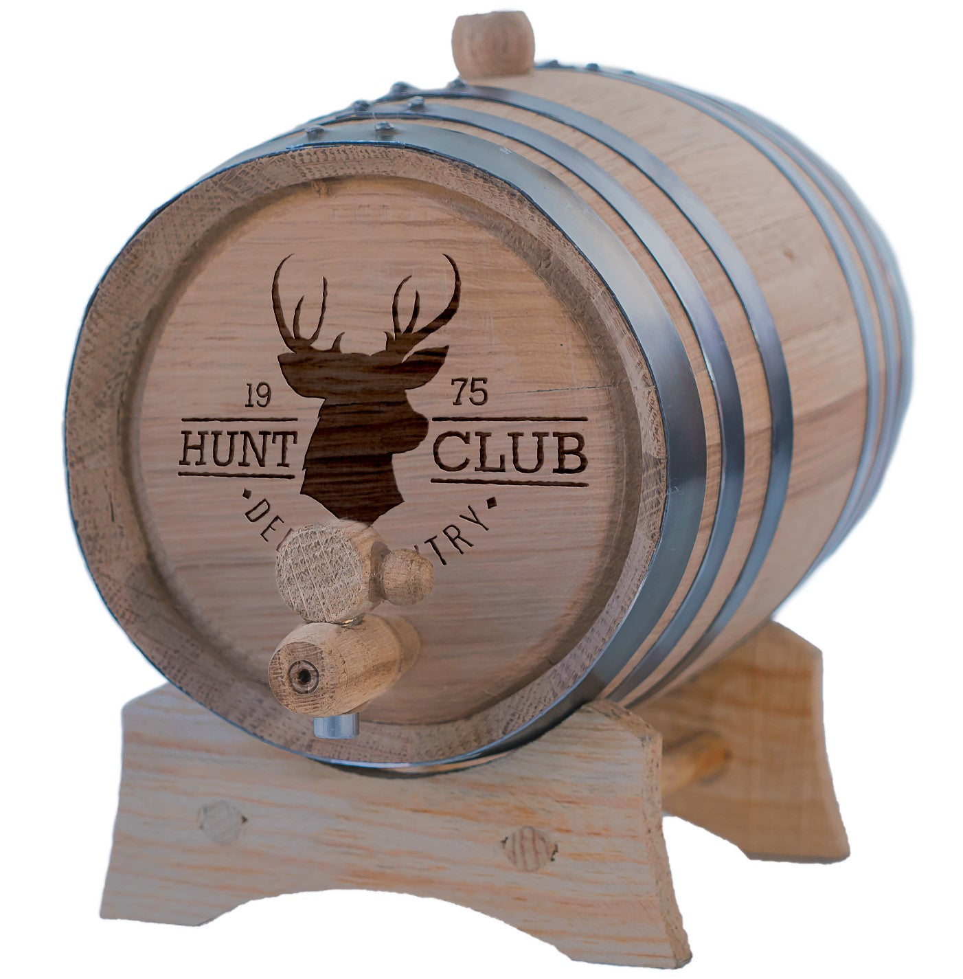 Wholesale Small Aging Oak Barrels Galvanized Hoops, Sizes Available from 1 to 100 Liter