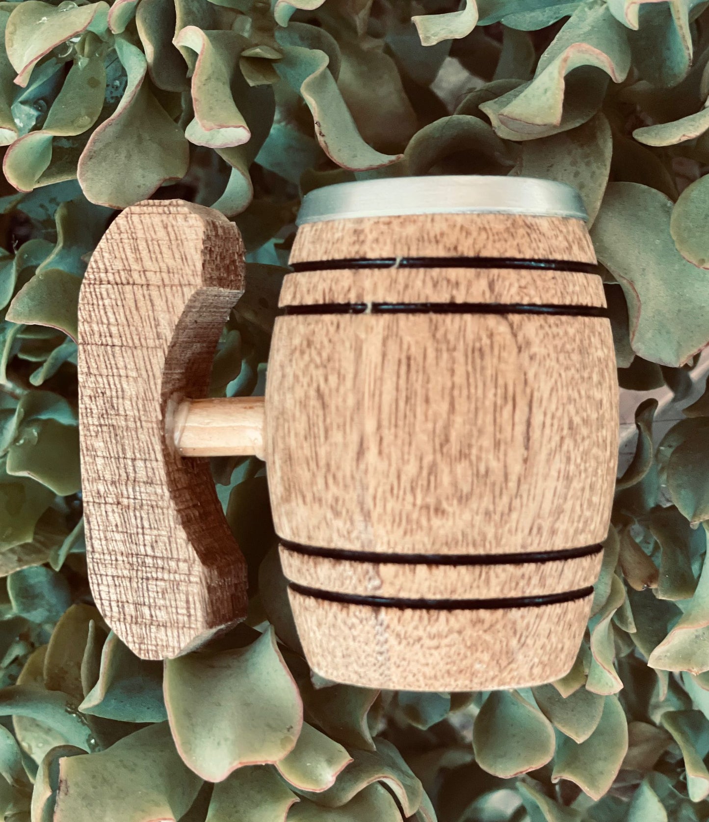 Personalized Mini Barrel Shot Glasses, Aluminum Lined