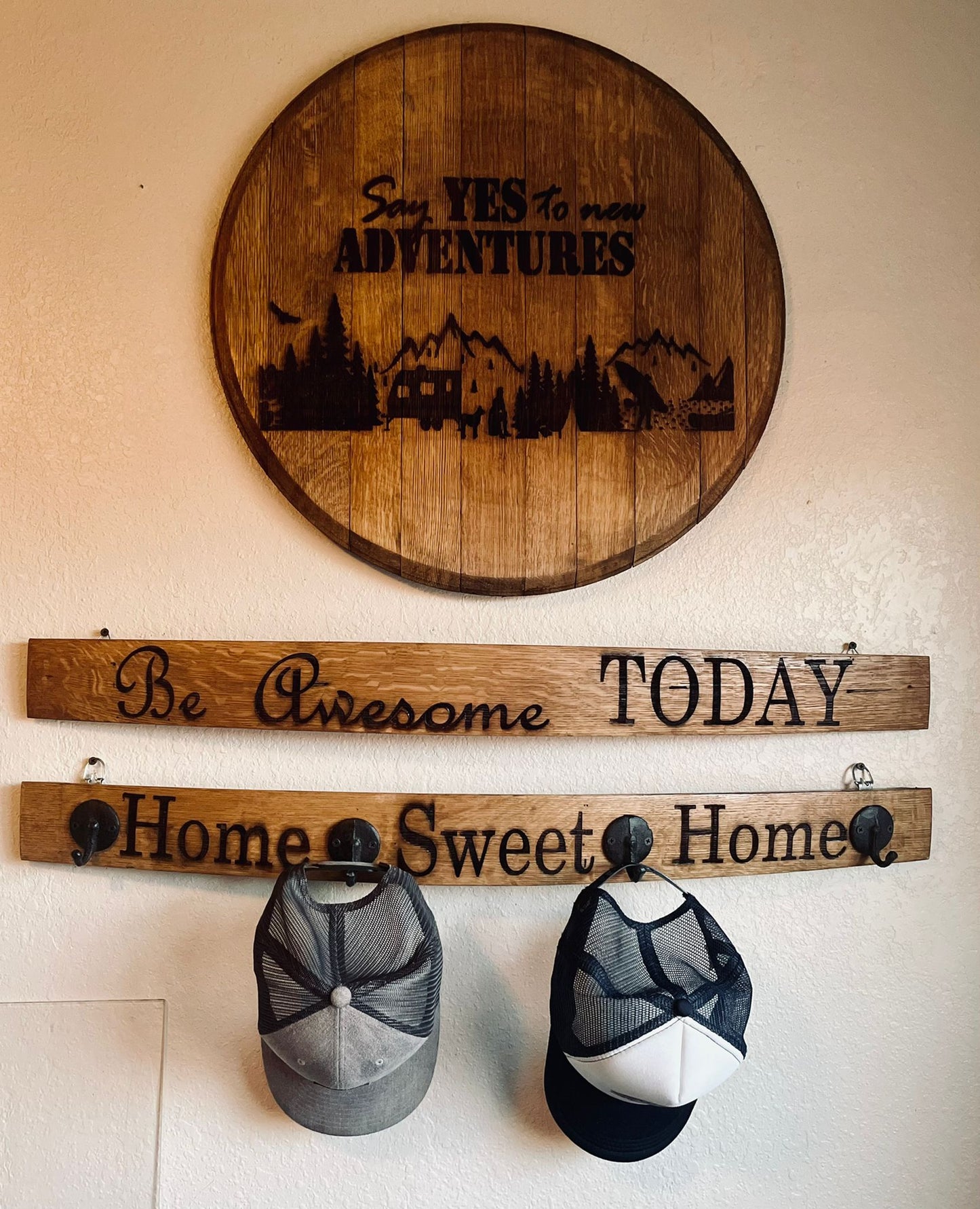 Personalized Barrel Head / Bar Barrel Lid