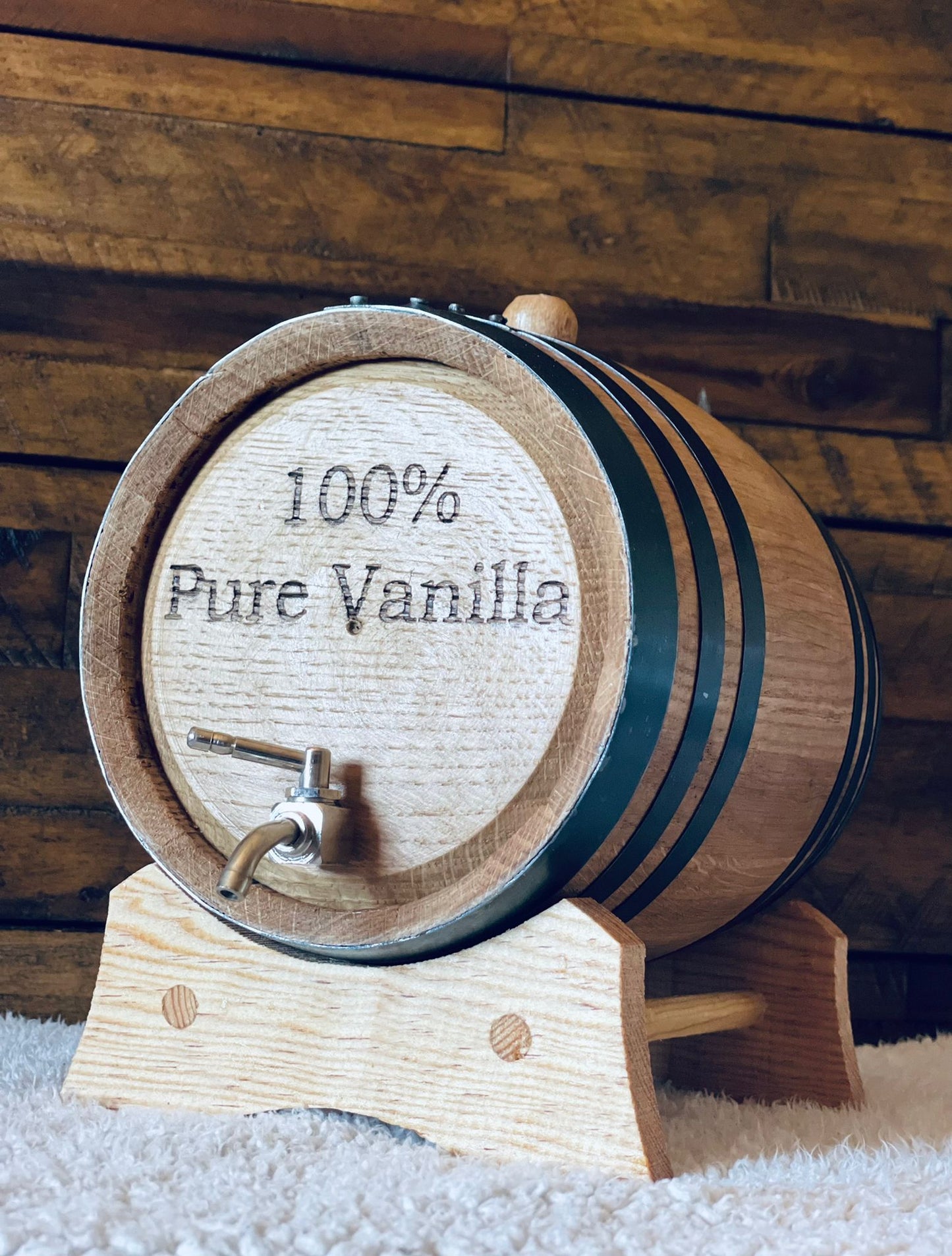 Small Custom Aging Barrels, Black Hoops