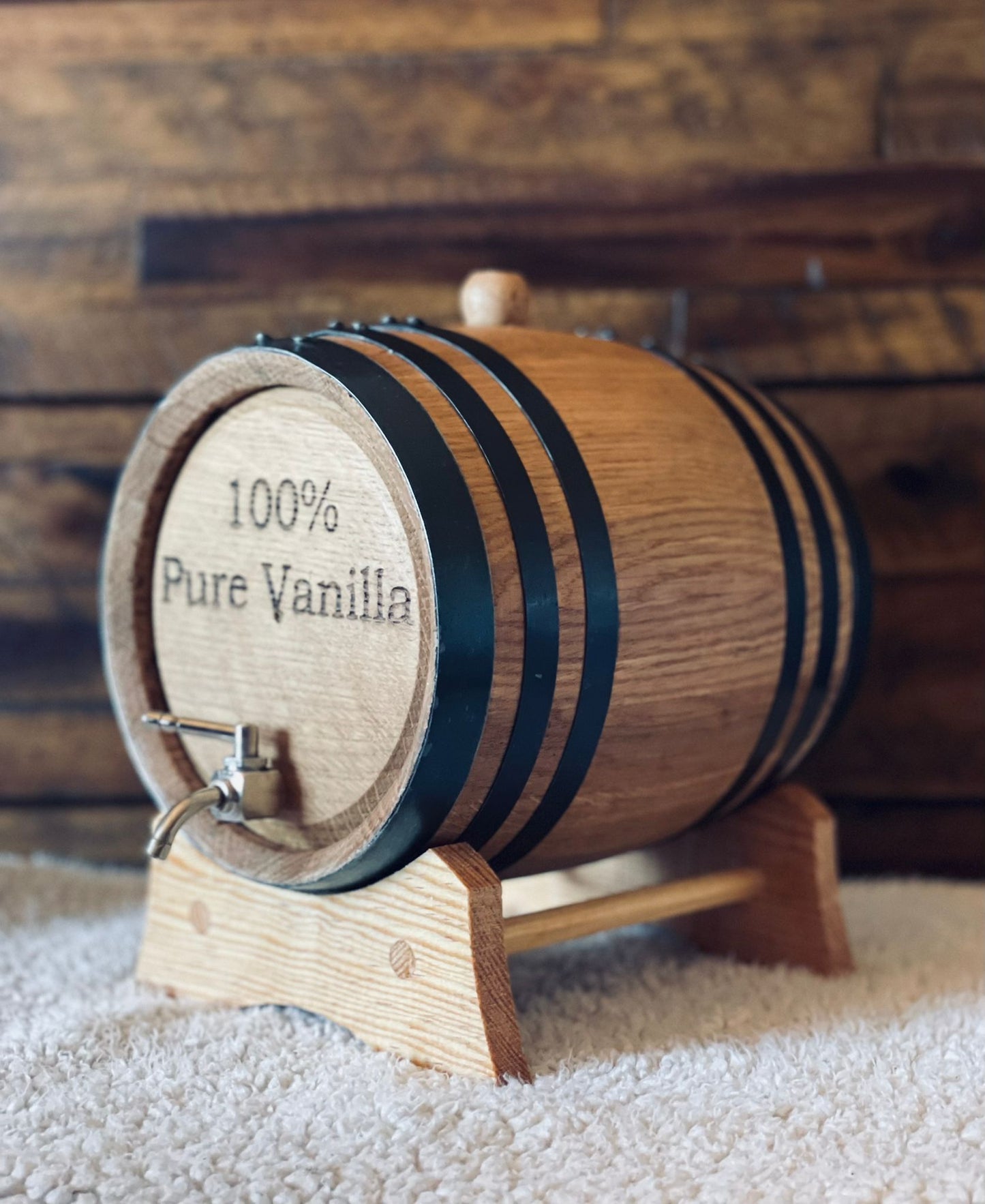 Small Custom Aging Barrels, Black Hoops
