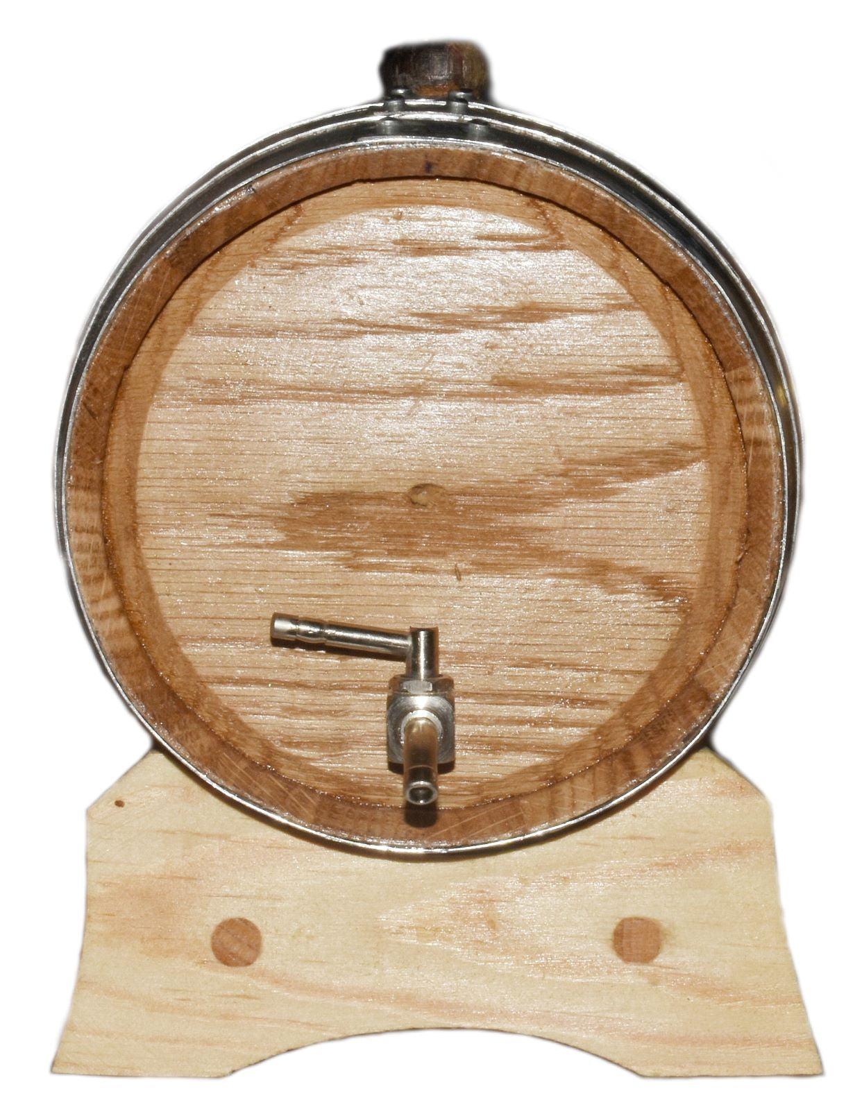 Small Custom Aging Barrels, Galvanized Hoops