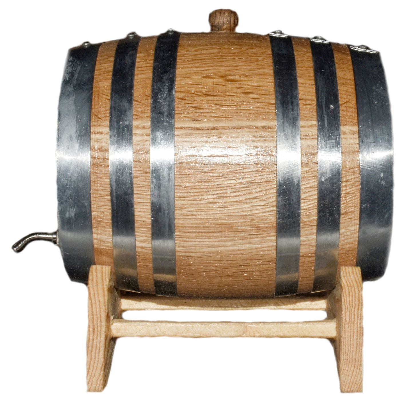 Small Custom Aging Barrels, Galvanized Hoops
